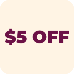 $5 reward card